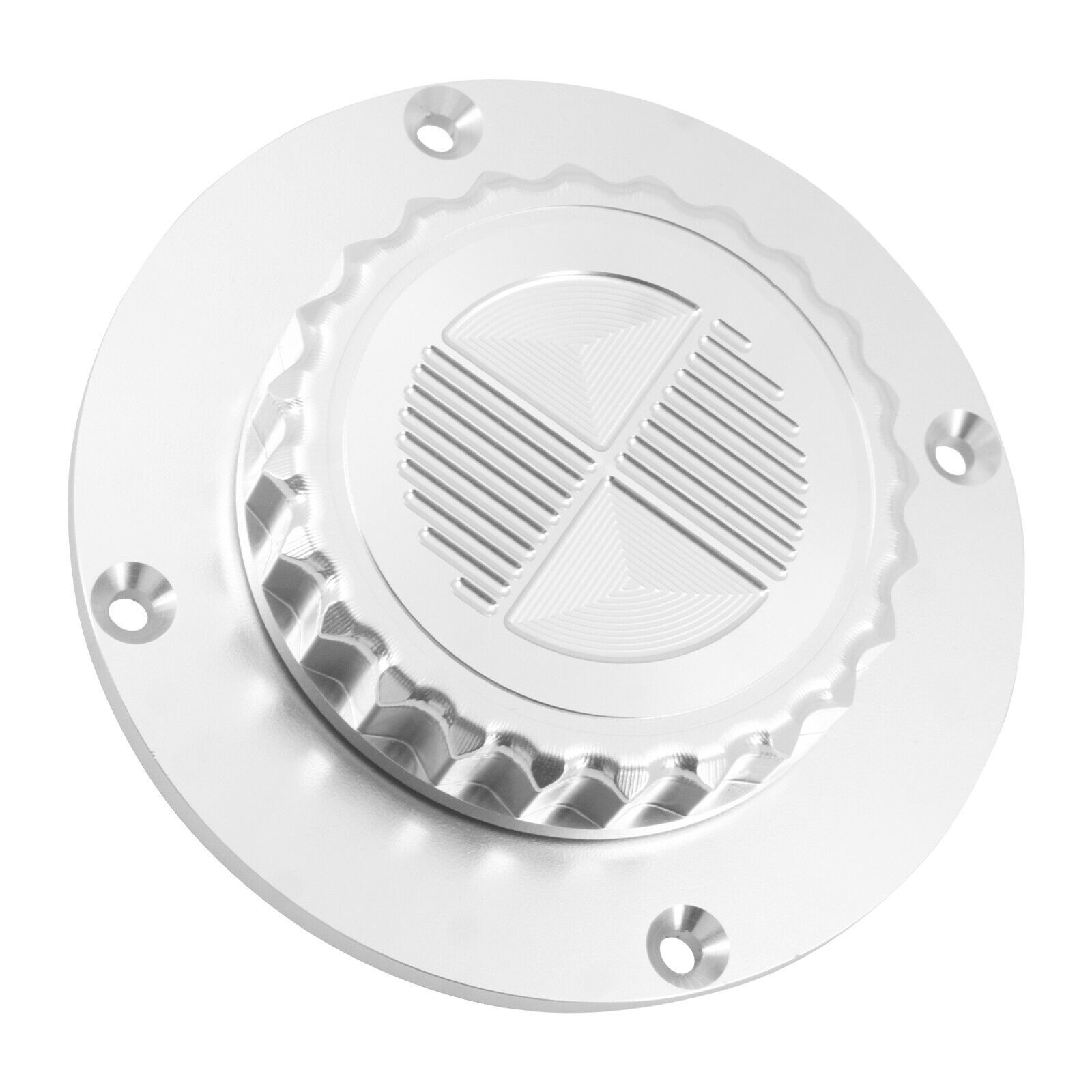 Chrome Fuel Tank Gas Cap CNC Filler Cover Fit For BMW K1 K75 K100 K1100 88-06
