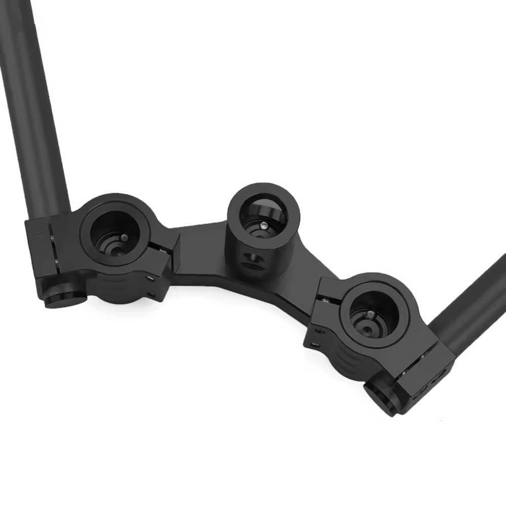 7/8″ 22mm Billet Handlebars Handle Bars For Honda Ruckus 50 Zoomer NPS50 Black