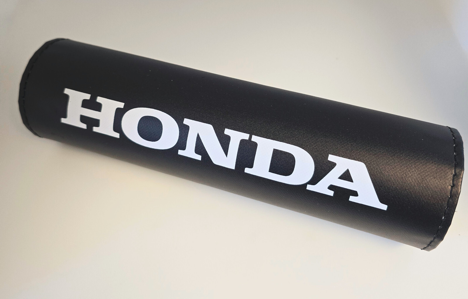 Honda Vintage Design Motorcycle Bar Pad 8″ Black Matte Finish