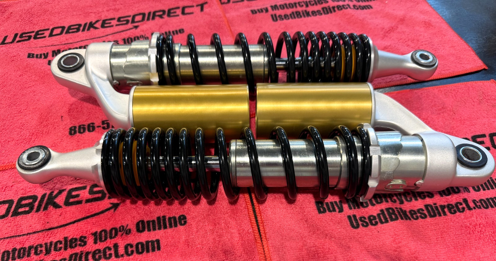 OEM Royal Enfield Rear Shock SET 148077/H 2018-26 Interceptor / Continental 650
