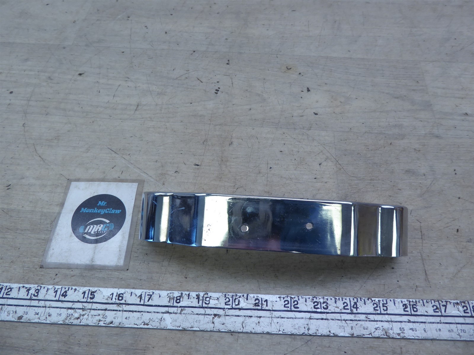 1979 Yamaha XS850 Triple Y21120) chrome front fork trim cover