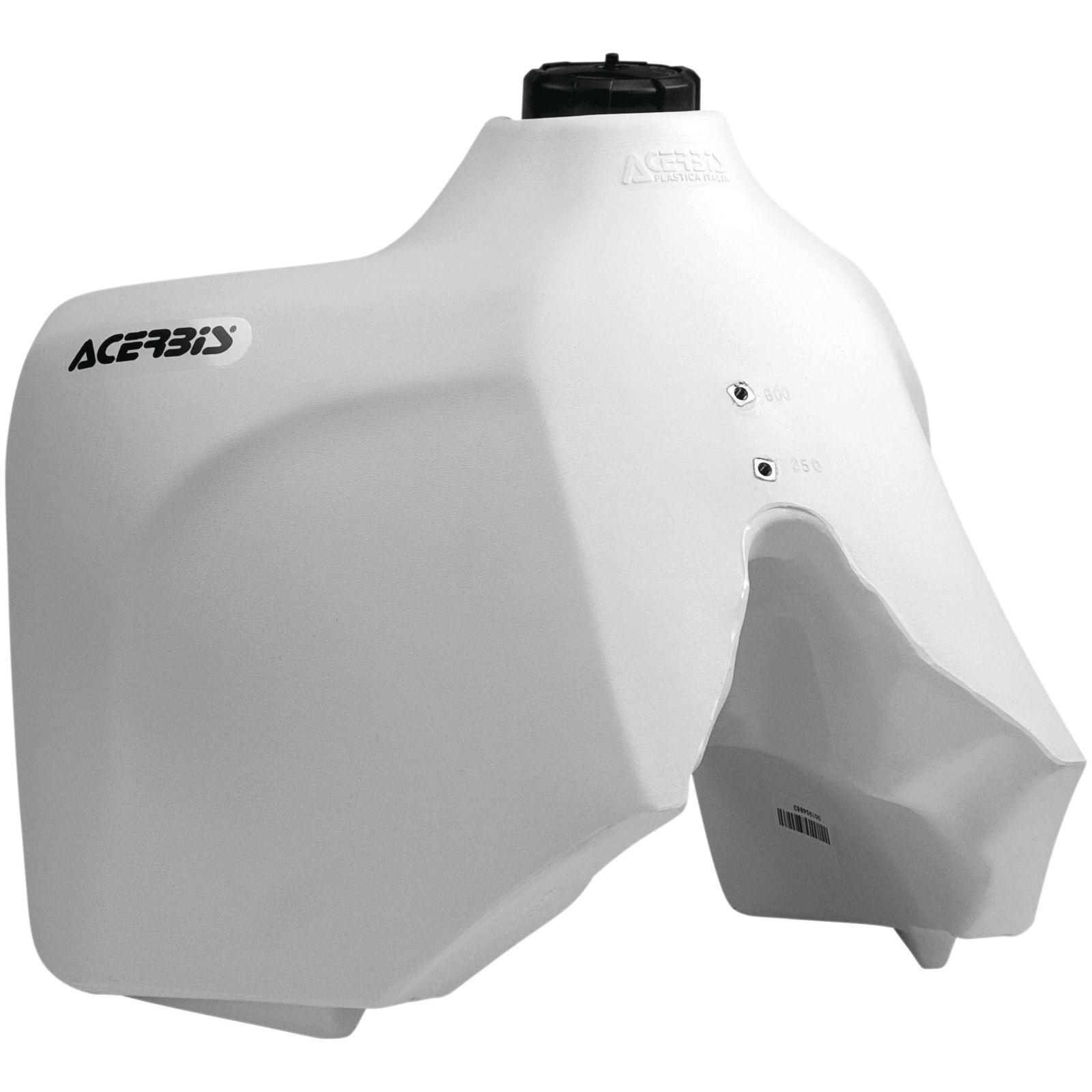 Acerbis Fuel Tank 5.8 Gallon Whit with Black Cap 2044330002