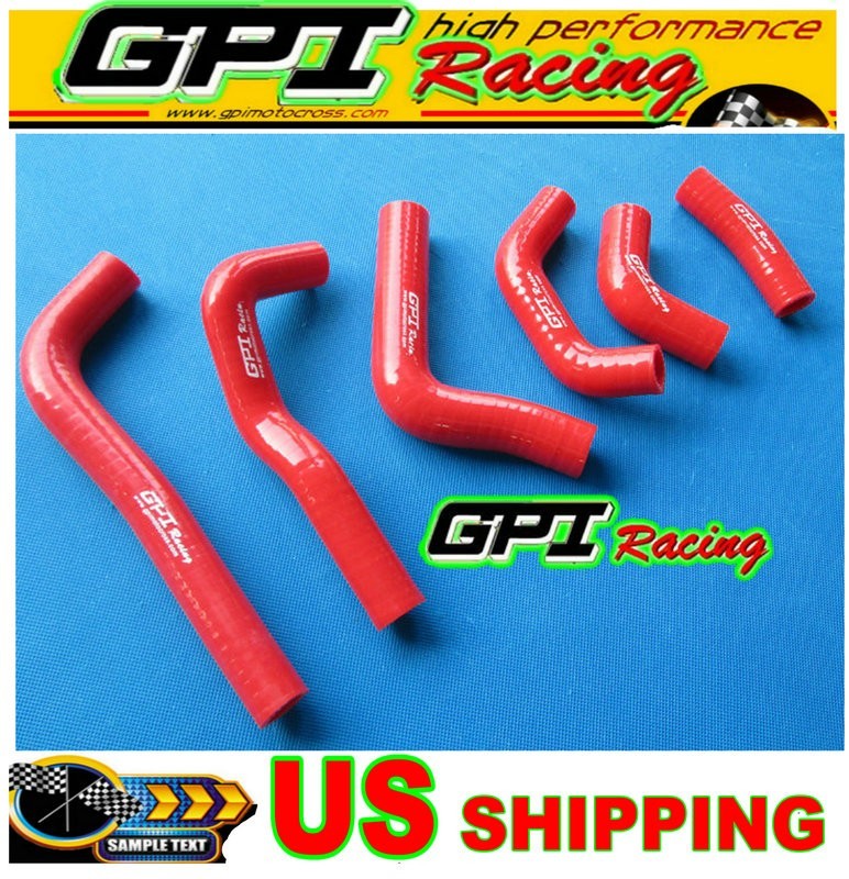 Fits Honda CRF450R CRF450 CRF 450R silicone radiator hose 2002 2003 2004