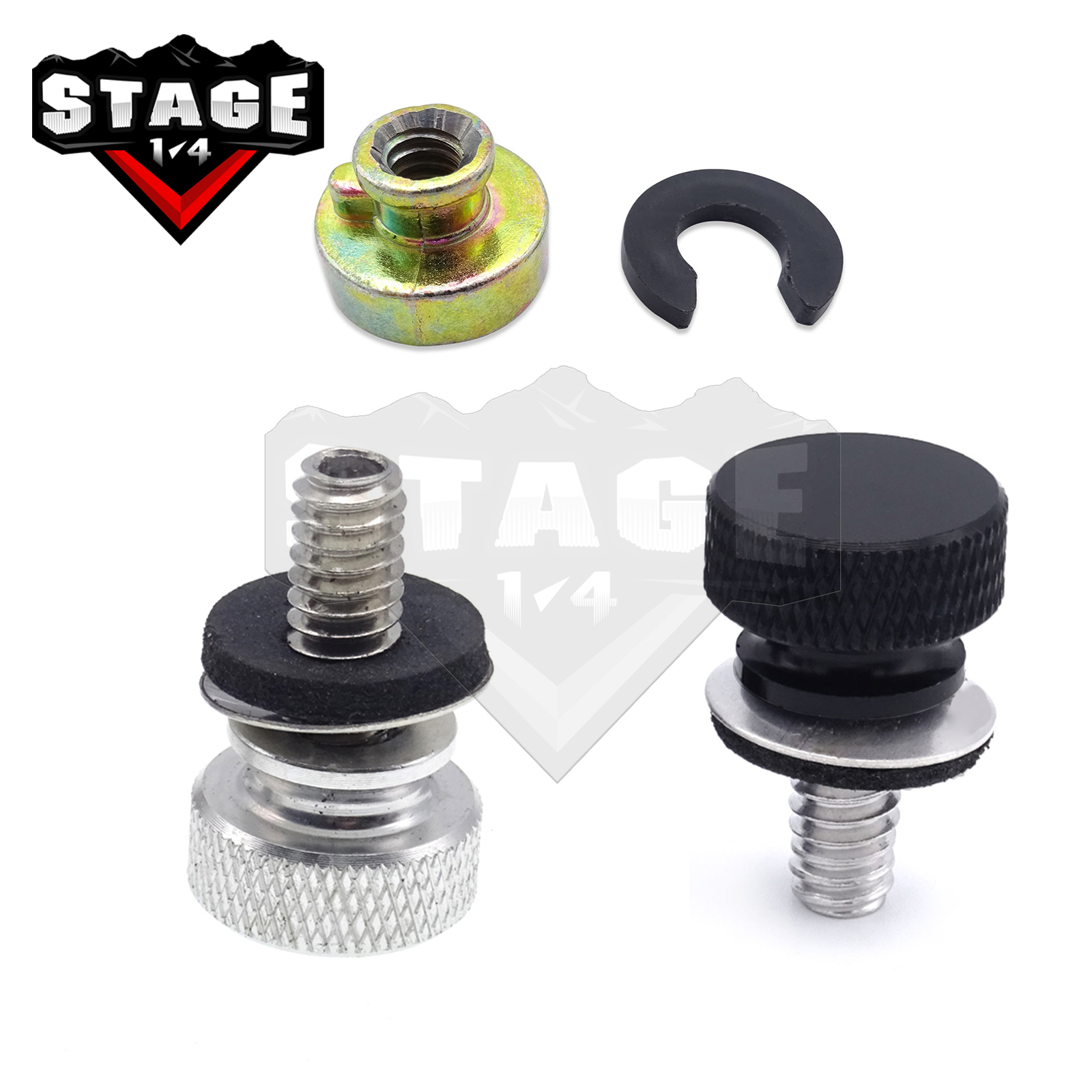 Fender Rear Seat Bolt Base Screw For Harley Dyna Touring Softail Sportster 86-23
