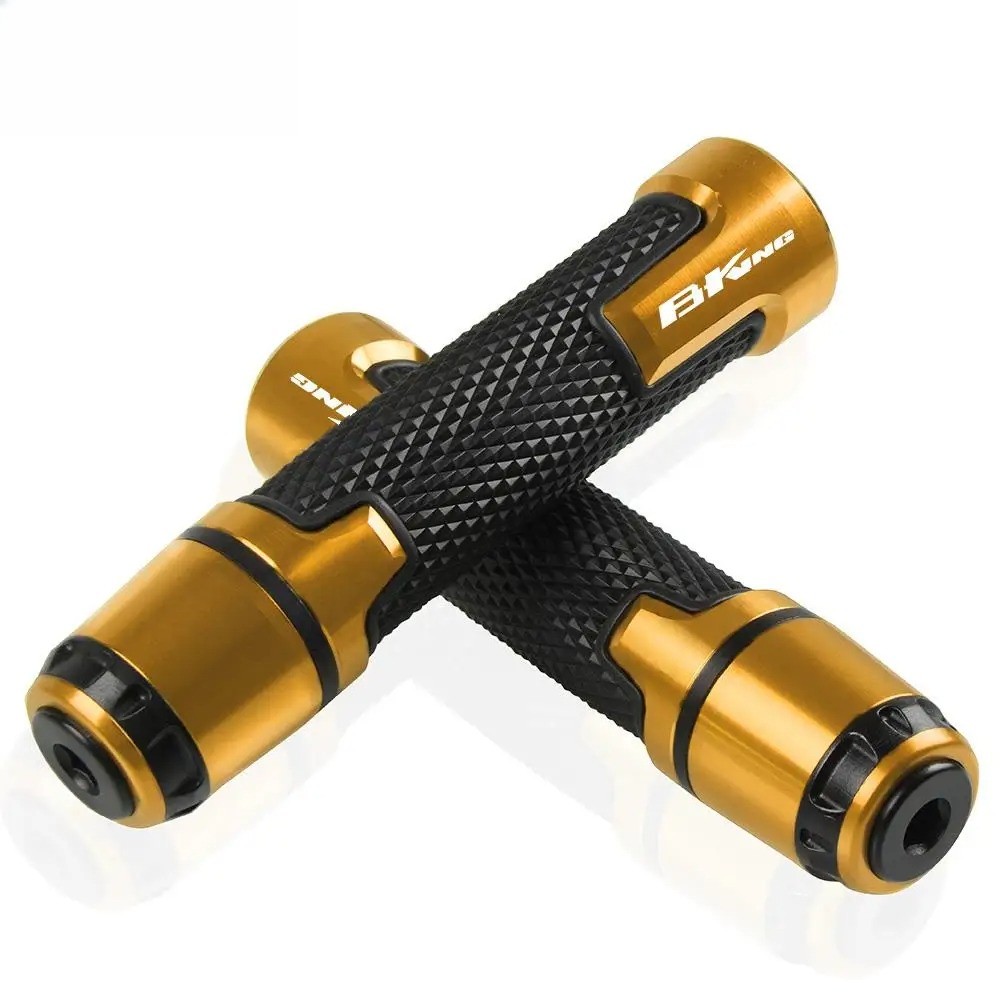 For Suzuki BKING 2008-12 Motorcycle 7/8″22MM Handlebar Grips Handle Bar Cap Ends