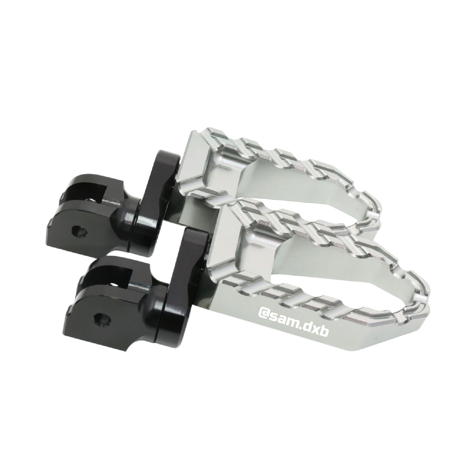 Laser 1.5 inch Lower TIT Front Large Foot Pegs For Honda NX500 = CB500X 2024 24