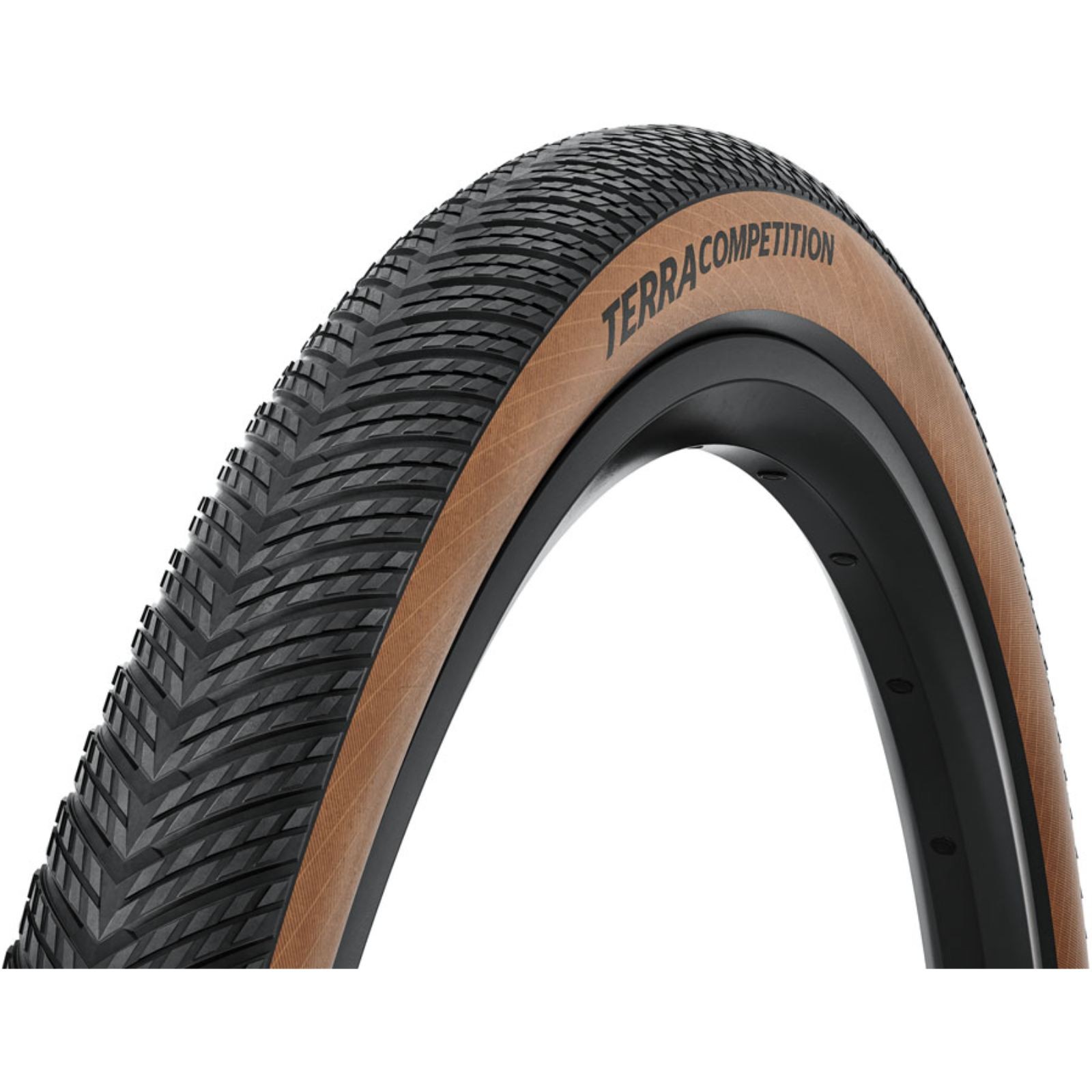 Terra Competition Tire 700×35, Tubeless, Folding, Black/Transparent 01507570000