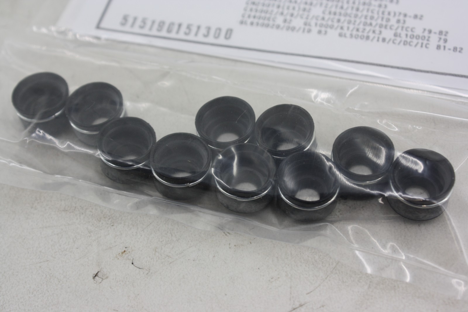 10-PACK VESRAH VALVE STEM SEALS SEAL SET HONDA 12209-300-003 / 12210-362-005