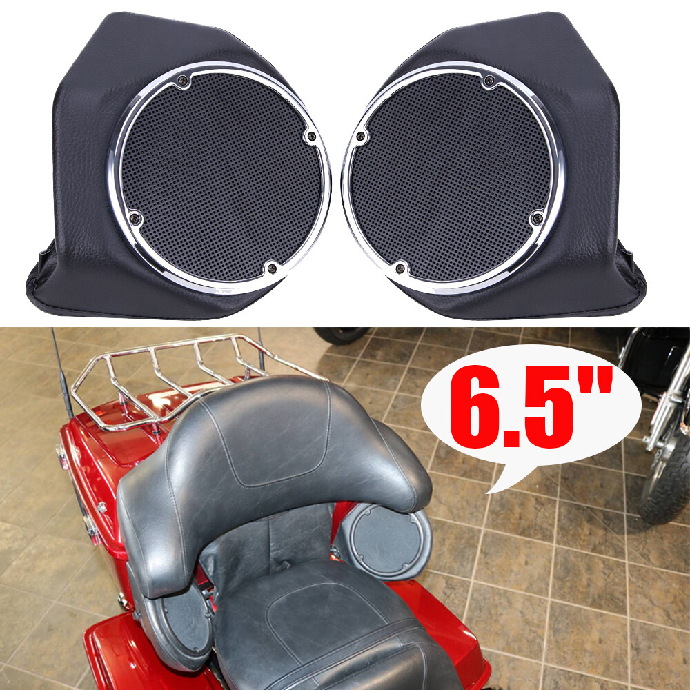 Rear 6.5″ Speaker Pods Kit for Harley King Tour Pak 2014 2015 16 2020 2021 2022