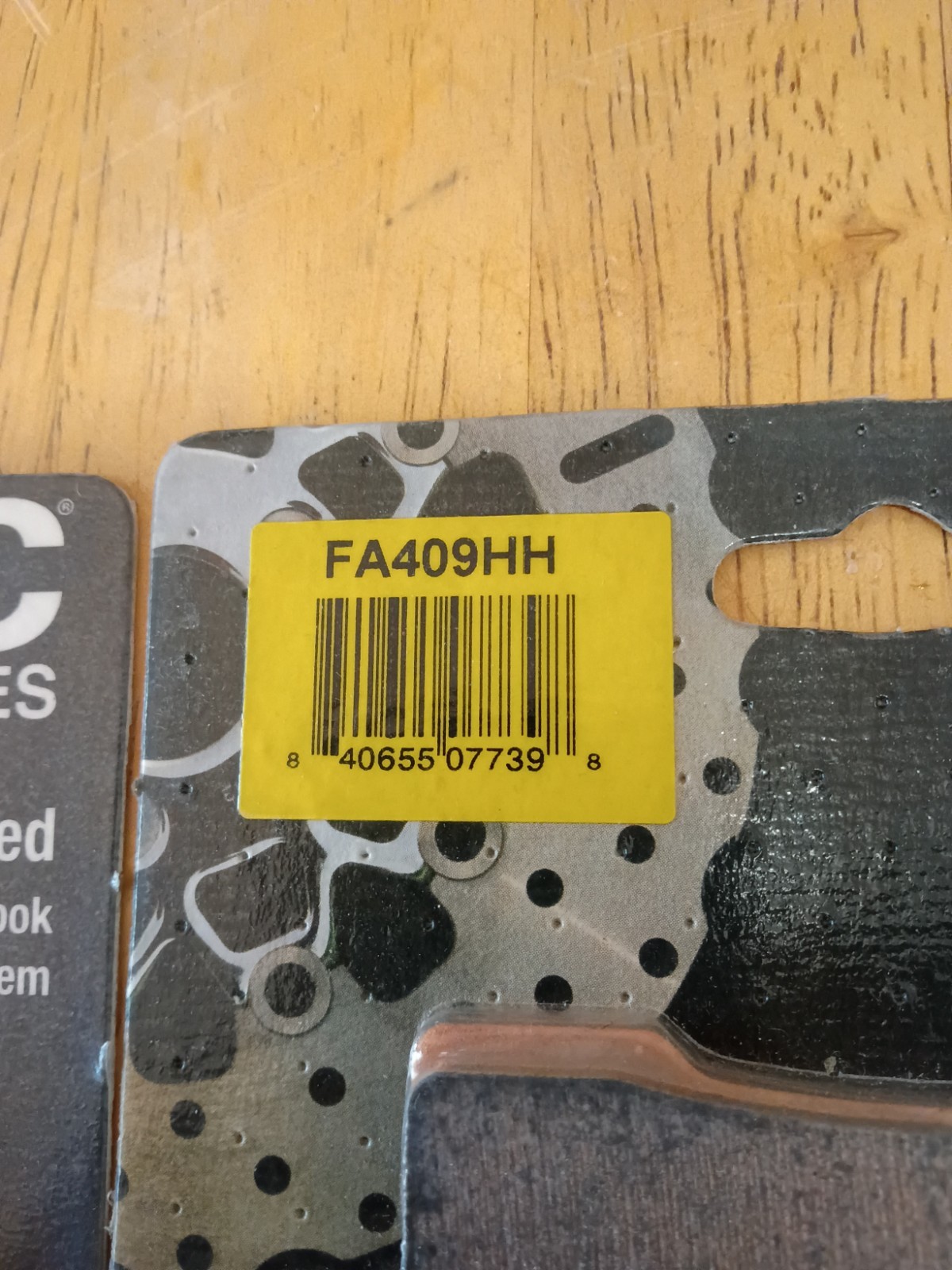 EBC FA409HH Double-H Sintered Front/Rear Brake Pads For Harley Touring 2008-2024