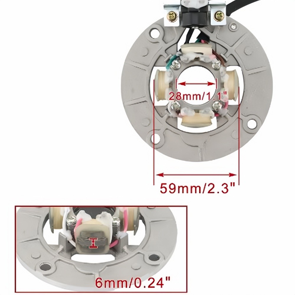 For 1998-2005 Yamaha YZ250F YZ400F YZ426F YZ450F New Stator Generator Base Assy