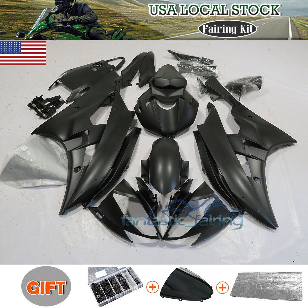 Fairing Kit W/ Bolts For Yamaha YZF R6 2006-2007 YZF-R6 ABS Injection Bodywork