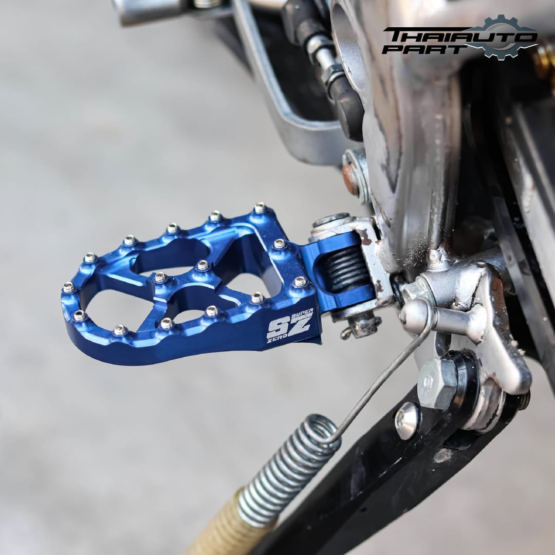 Foot Pegs Bike Footpegs Rests Pedals Cnc Black For Kawasaki Klx140L/G/Rf