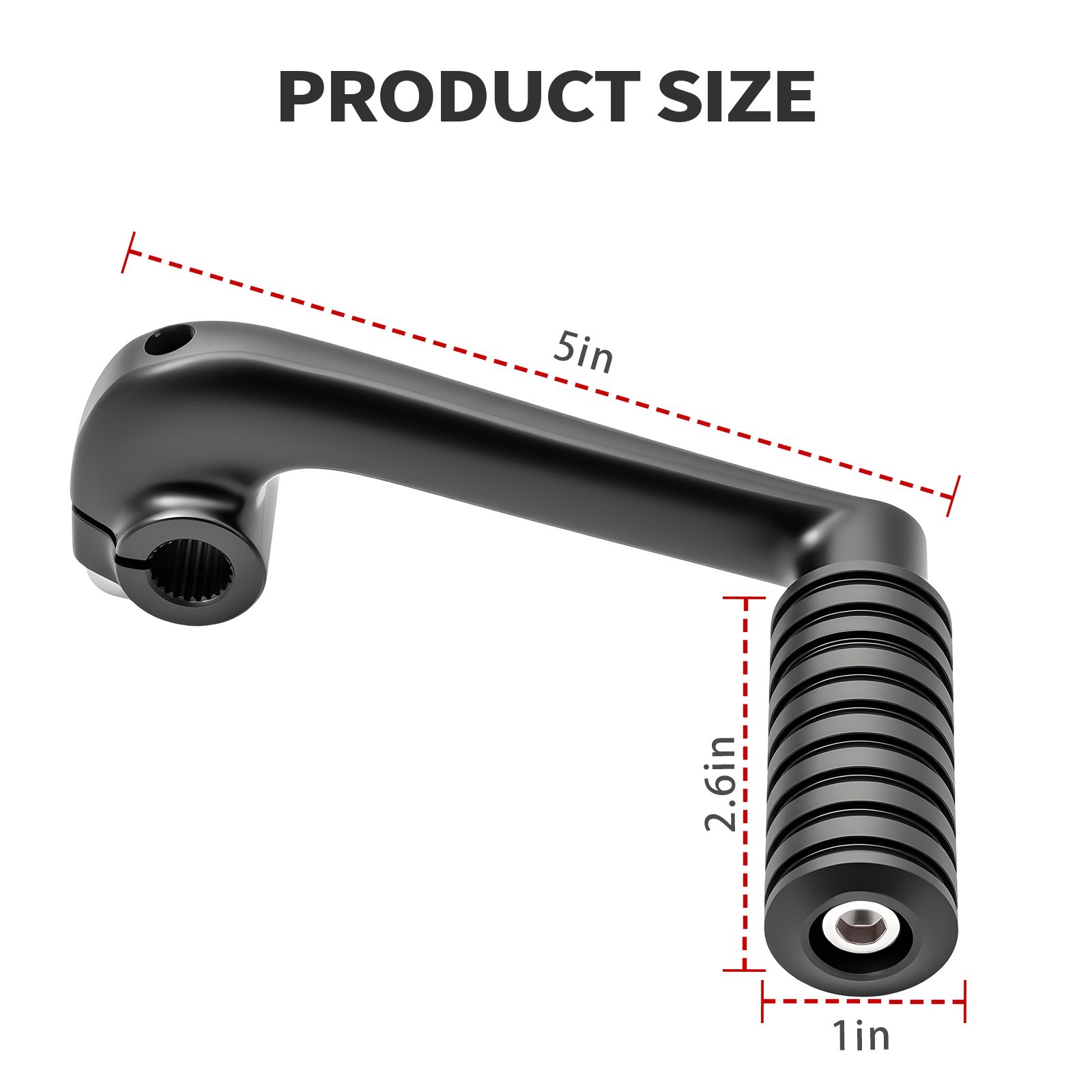 Black Mid Control Shift Lever Shifter Pedal For Harley Sportster 883 1200 04-22