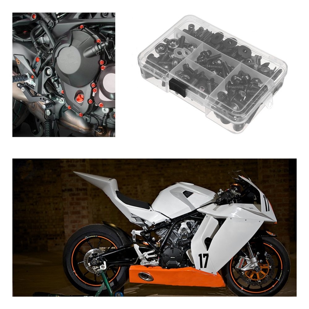 Motorcycle Complete Fairing Bolt Kit Body Screw Set for HONDA CBR600RR 2005-2006