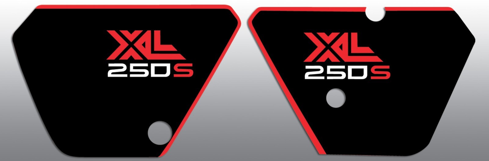 HONDA 1981 XL250 XL 250 SIDE COVER PLATE DECALS GRAPHICS AUSTRALIA EURO VERSION