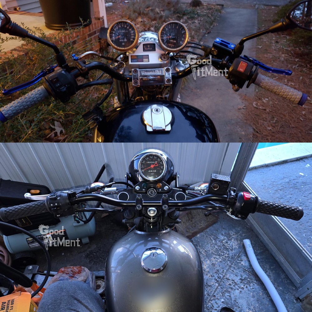 For Yamaha MT-07 MT-09 MT10 Motorcycle Handlebar 7/8″ 22mm Drag Handle Bar Black