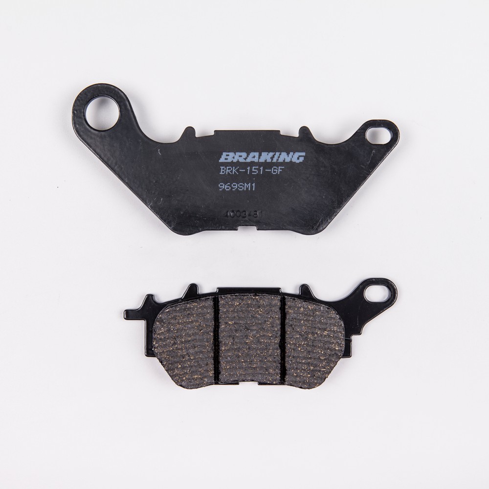 BRAKING BRAKE PAD SEMI METALLIC 31-968S