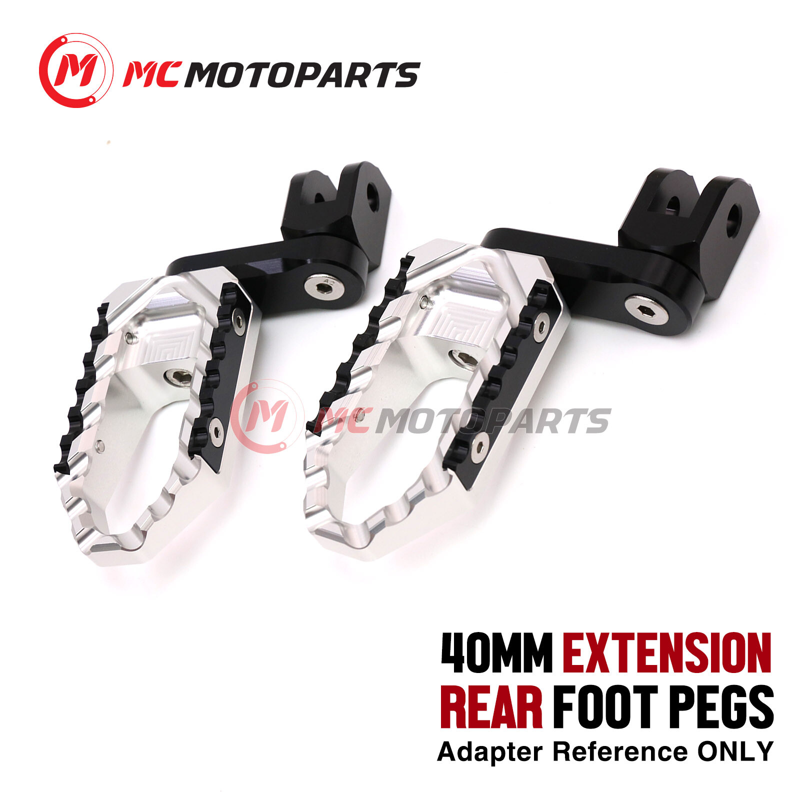 For Suzuki DL 1000 V-Strom 2007-2012 1.5 in. Lowering Passenger Rear Foot Pegs
