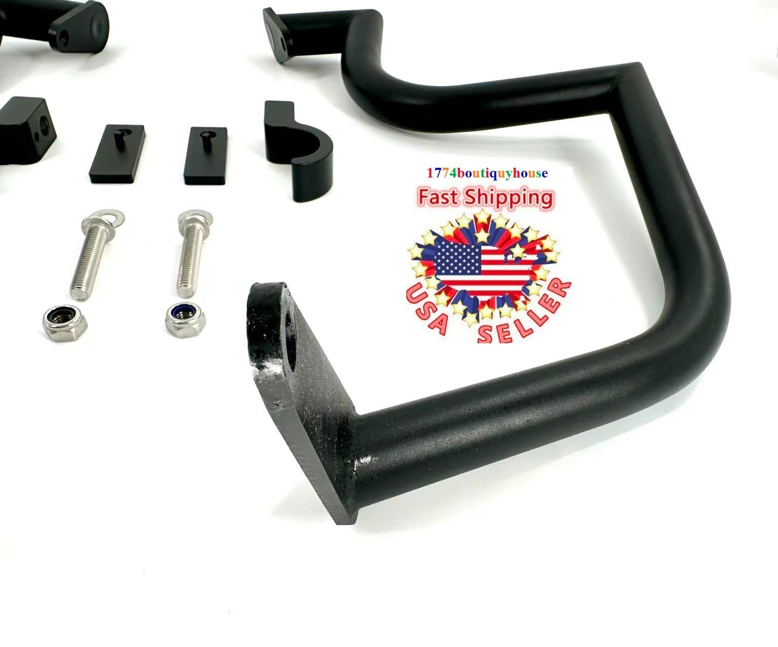NEW black 1.25” Crash Engine Guard Highway bar Kawasaki VN1600A Classic 01-1461