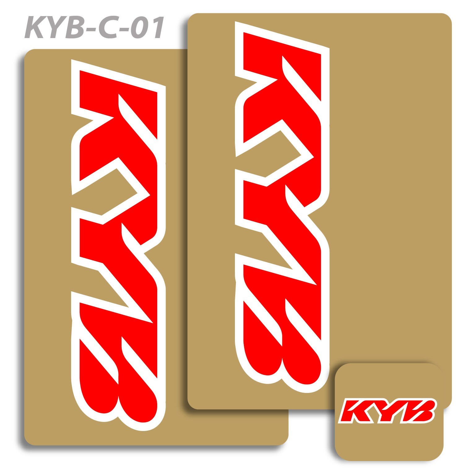 KYB Fork Decals CRF YZF KX Motocross (Multiple Colors/Styles)(9×6)