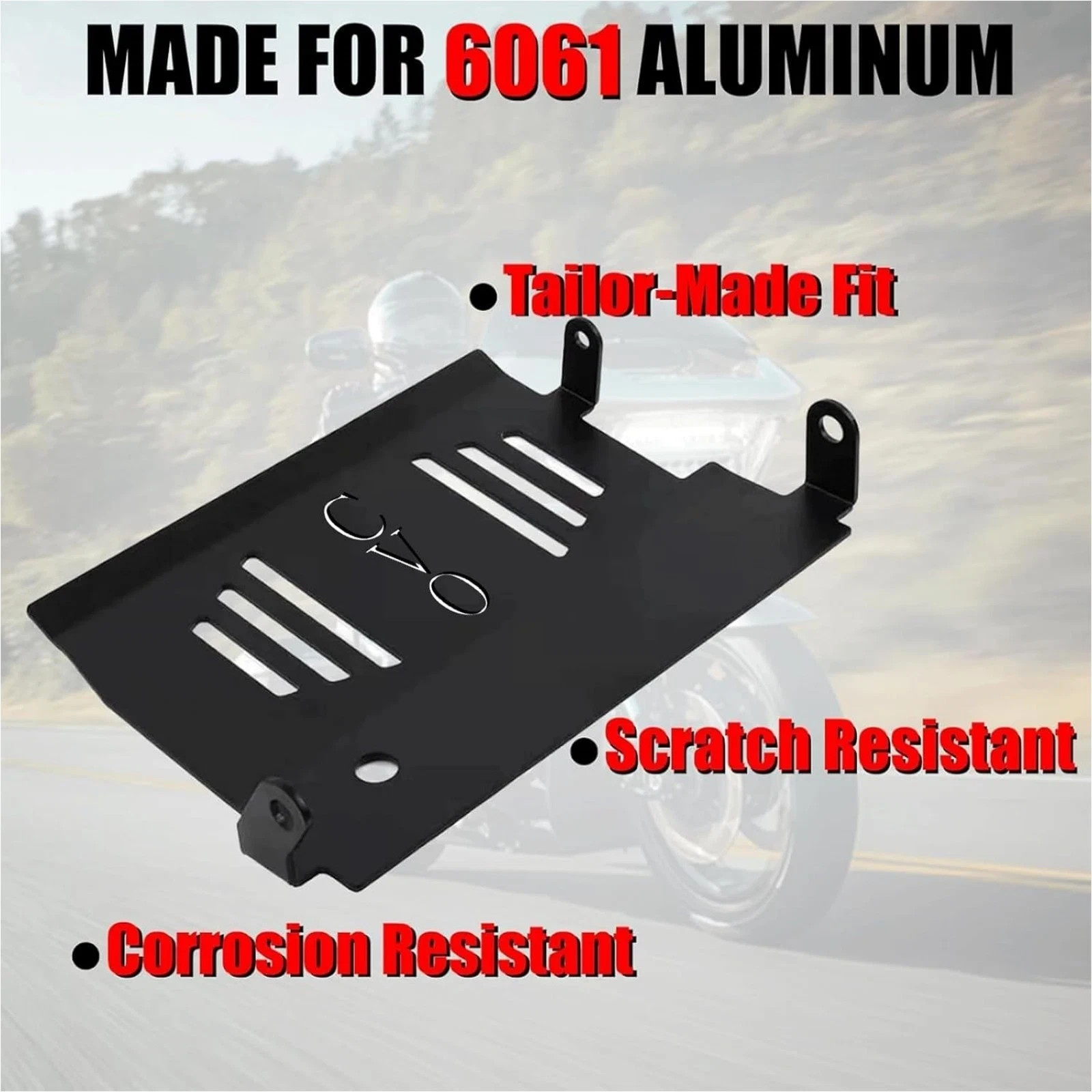 Skid Plate Lower Engine Chassis Guard Protector For CVO Road Glide Street Glide