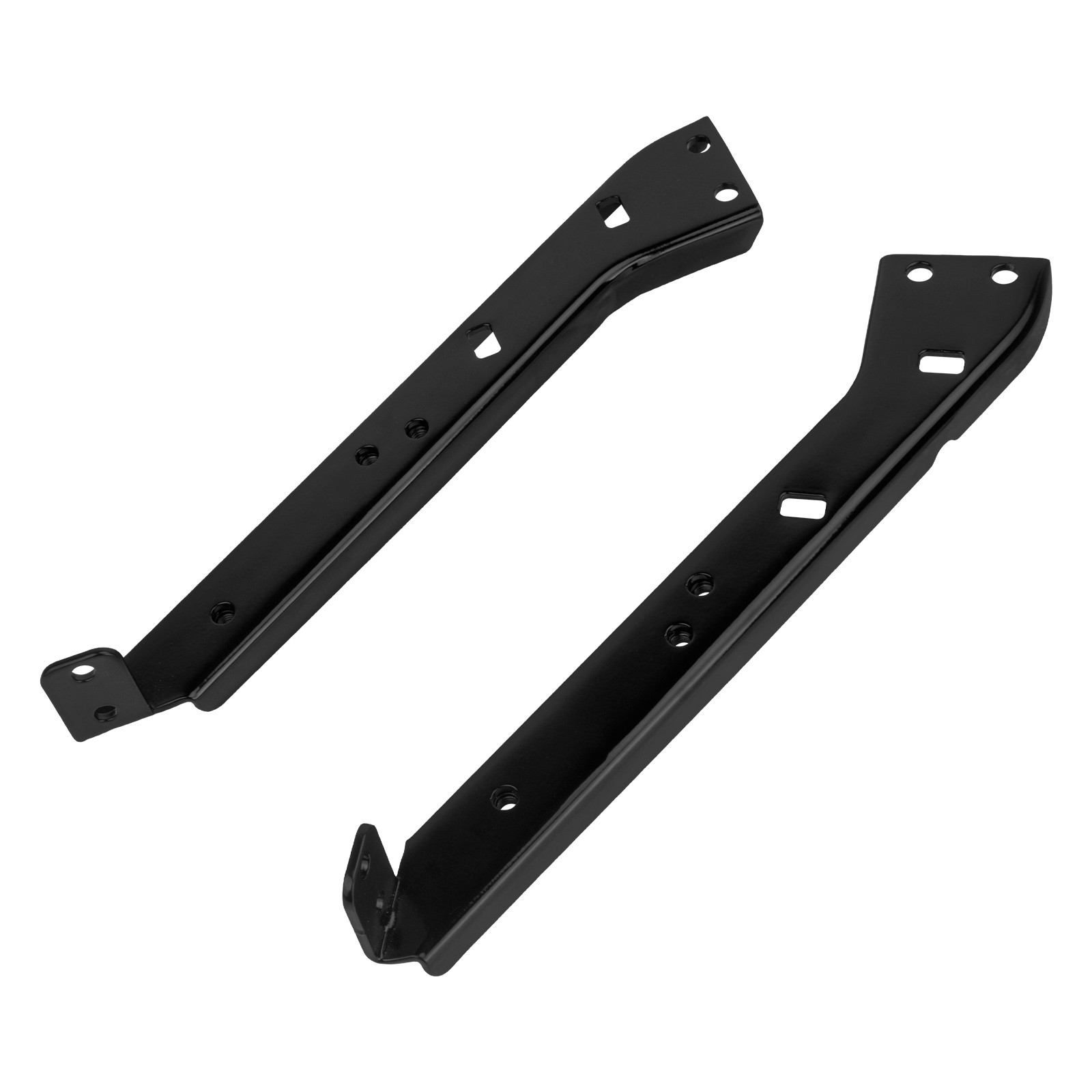 Saddlebag Rail Support Bracket Black For Touring Road King Road Glide 1985-2008