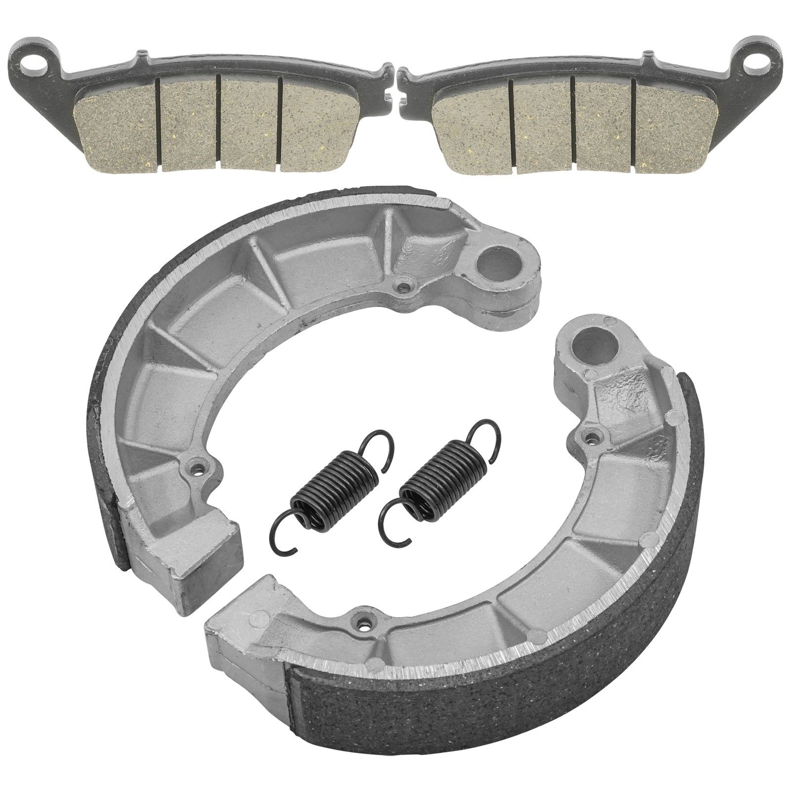 Front Brake Pads Rear Brake Shoes for Honda VT750C Shadow Ace750 Deluxe 02 03