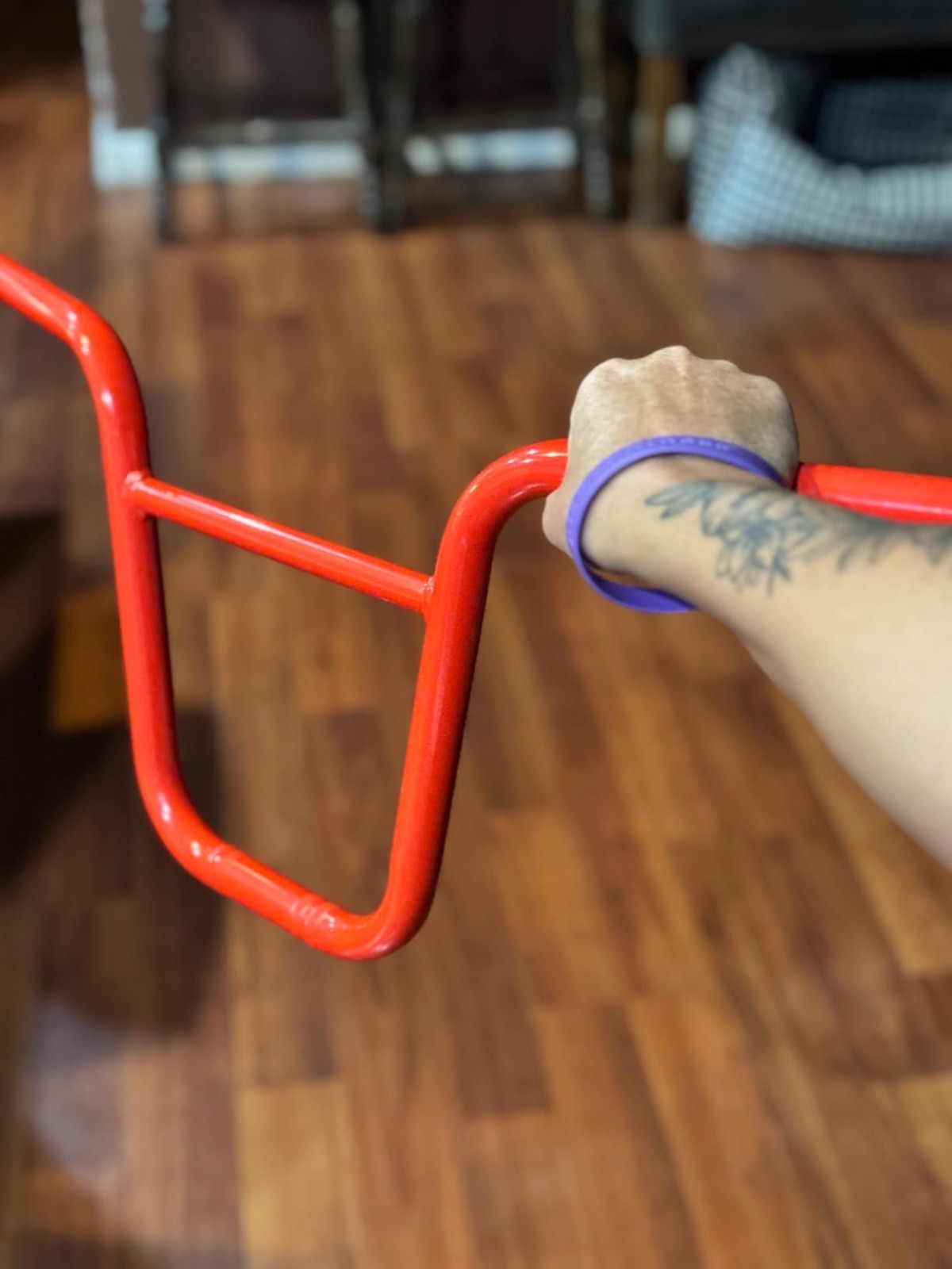 Red 7/8″ Handlebar 10.5″ Rise Crossbar Fits Motovox MBX10 MBX11 Mini Bike Parts