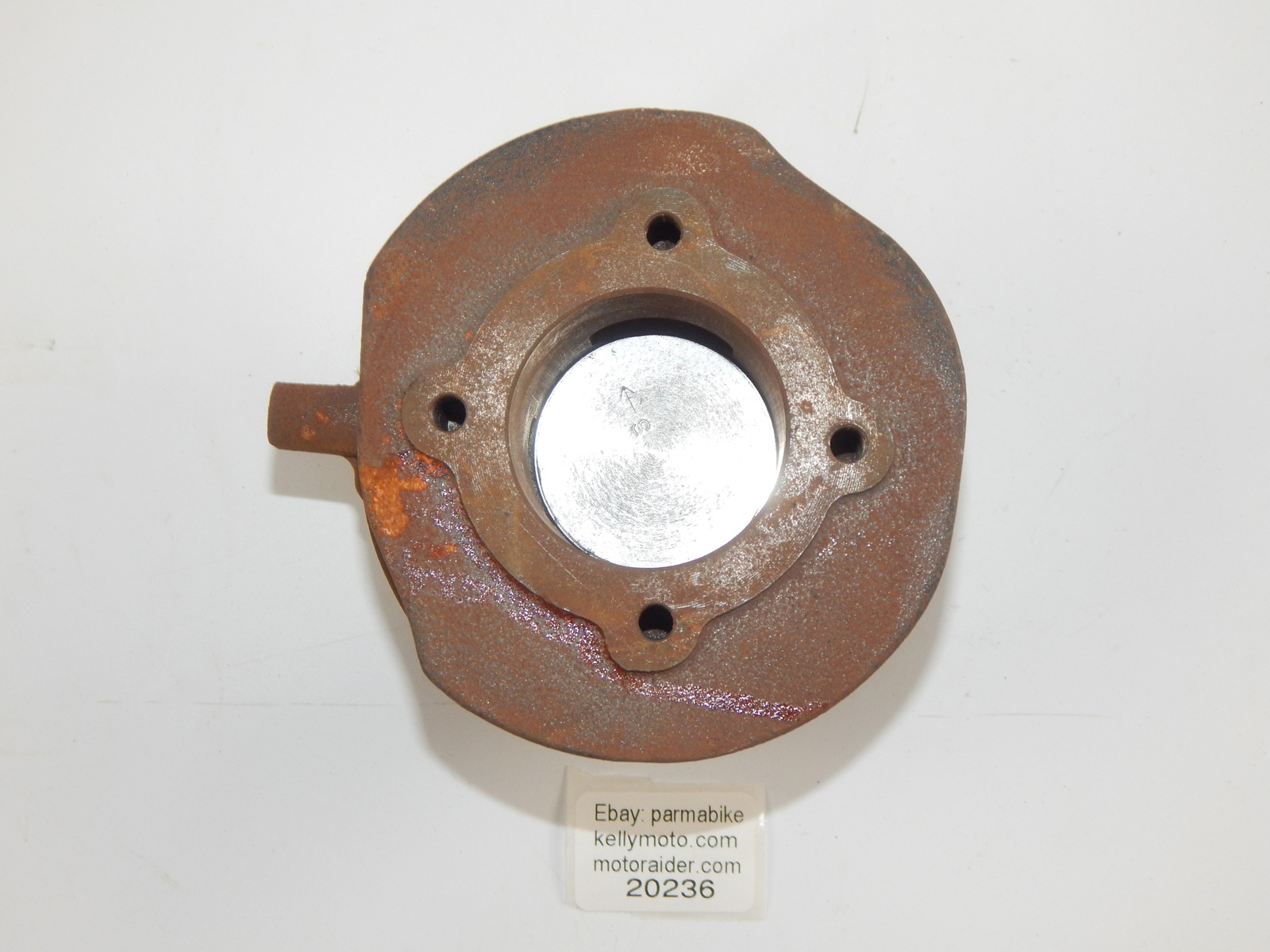 ’70s VESPA 50cc CYLINDER PINASCO+PISTON 46.85mm VINTAGE MOTORCYCLE ENGINE MOTOR