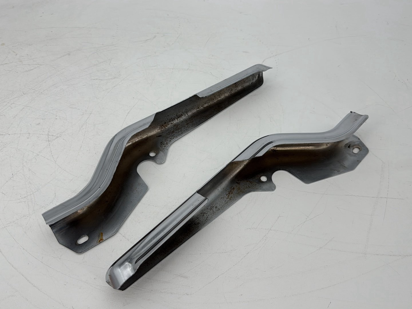 2000 Harley Touring Electra Classic Left Right Saddlebag Fender Struts Brackets