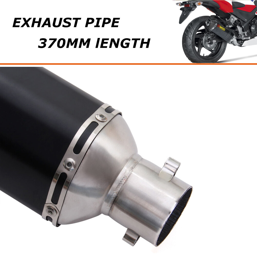 Universal Motorcycle Short Exhaust Muffler Silencer Slip On W/DB Killer 38-51mm
