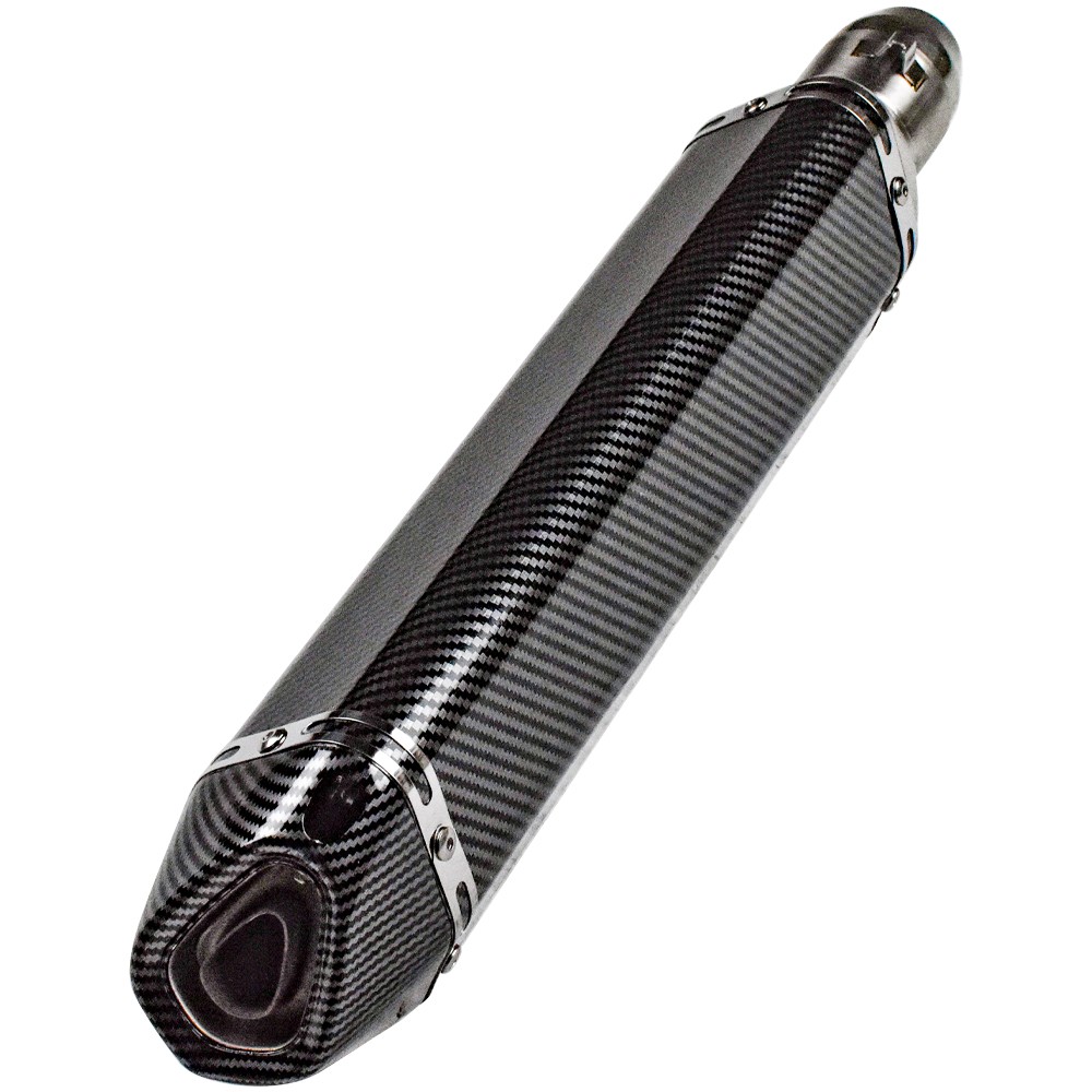 Universal Motorcycle ATV Bolt-on Exhaust Muffler Pipe Silencer 38-51mm