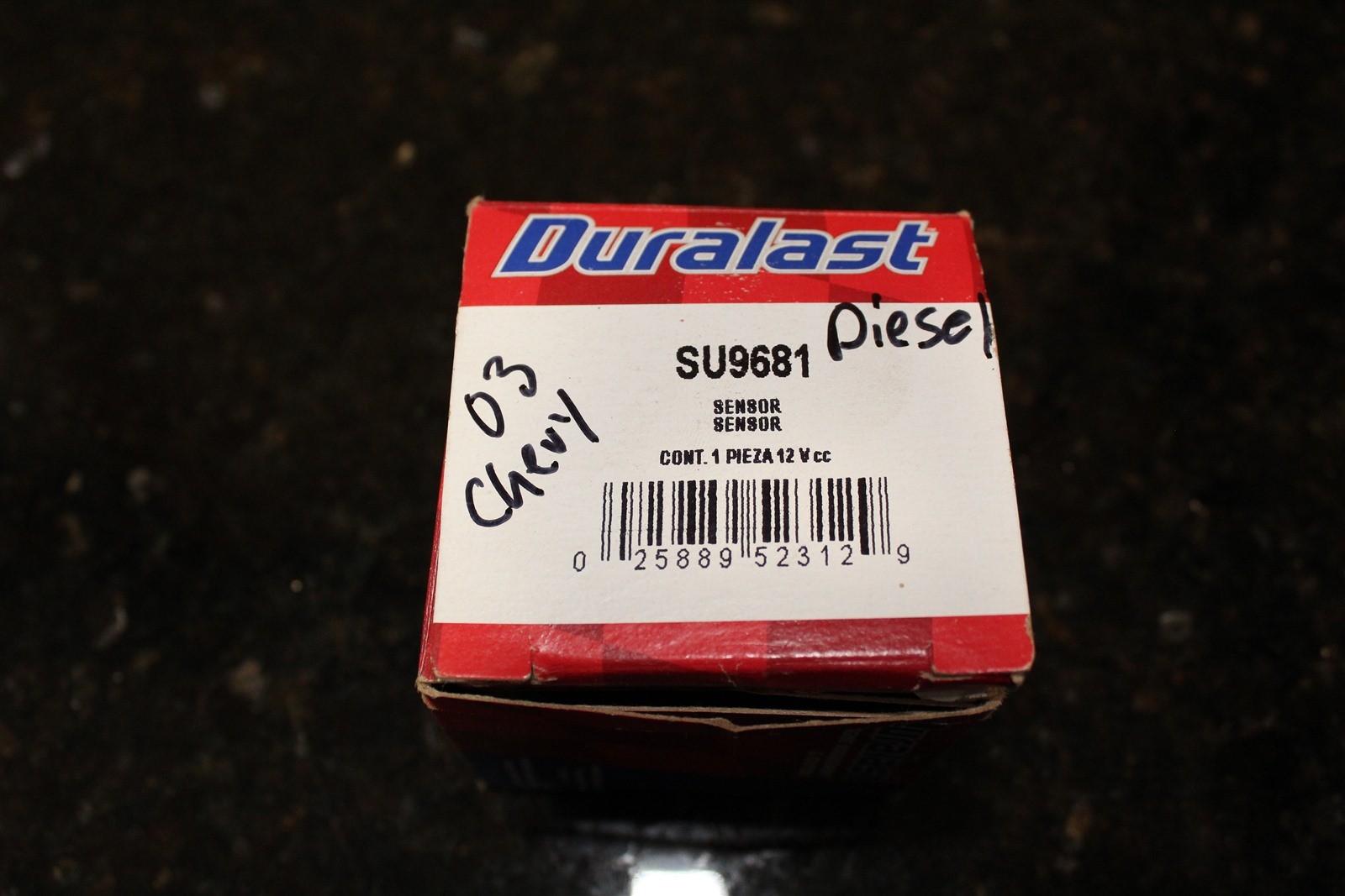 2003 Chevy Diesel Duralast Sensor SU9681 New in Pack