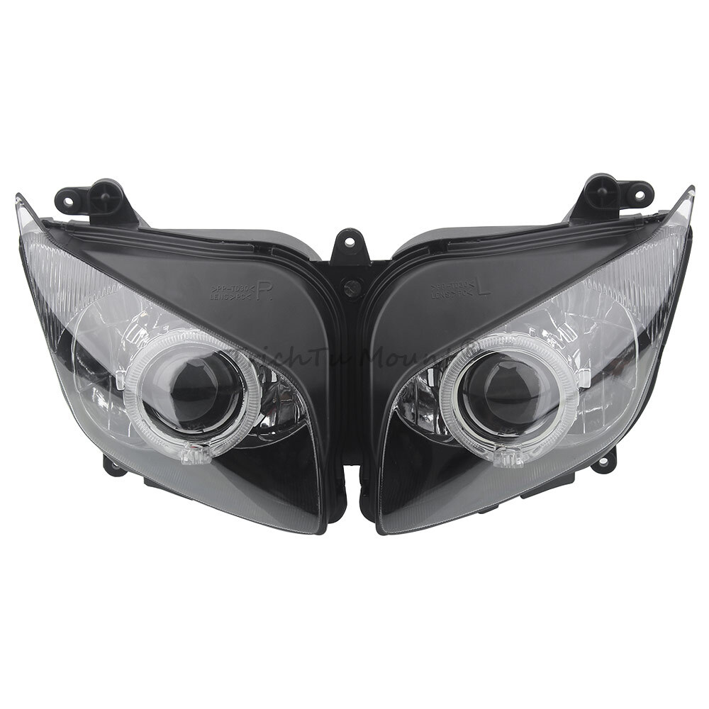 HID Projector Headlight Blue Angel Eye Fit For Yamaha FZ1 FZ-1S Fazer 2006-2015