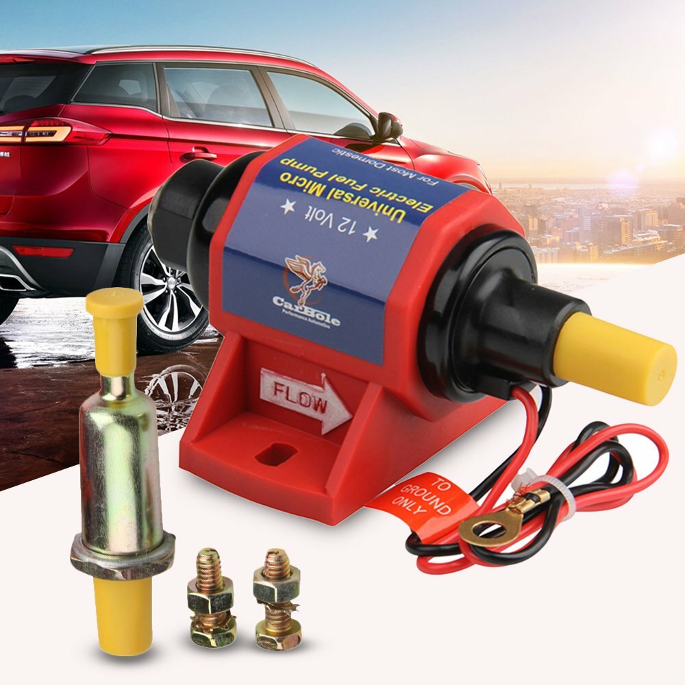 Self-Primming 12V Universal Electric Fuel Pump 12S Transfer Pump For Gasoline US