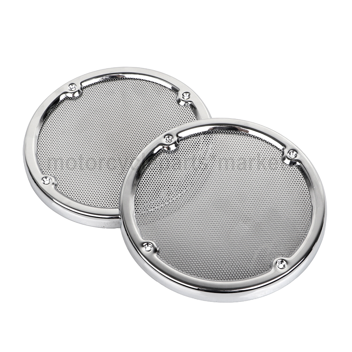 Rear Speaker Trim Grill Mesh Cover Fit For Harley 14-up Electra Tri Glide FLHTK