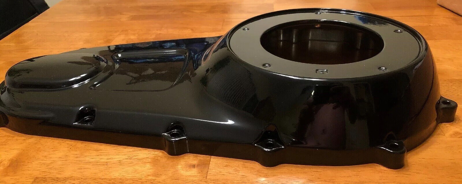 Harley Touring Outer Primary Cover LOW 25700387 M8 FLTR GLOSS BLACK POWDER COAT