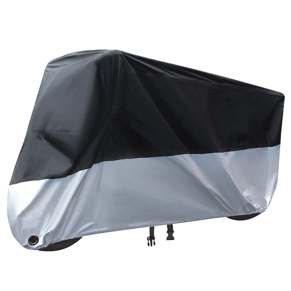 XXXXL Waterproof Motorcycle Cover Outdoor Rain Dust Sun UV Scooter Protector US
