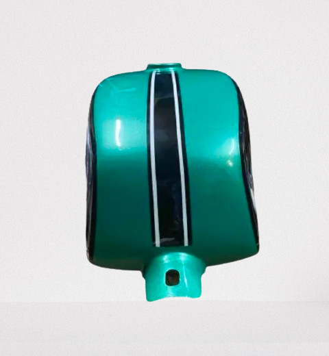 Fits Zündapp KS 50 GTS C 50 KS 80 5x. Type 530/529 Chrome Green Petrol Tank