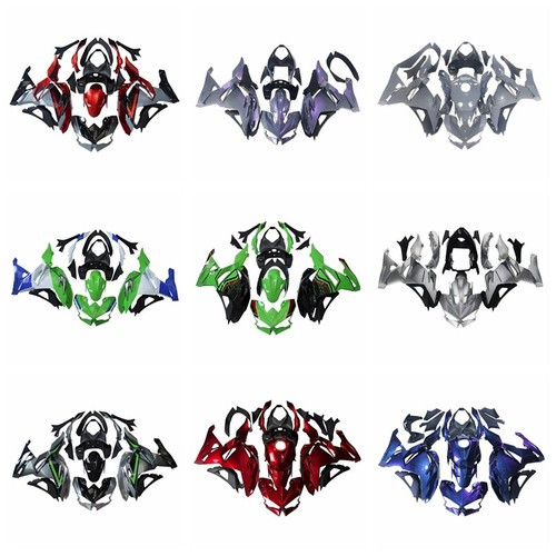 Bodywork Fairing Kit for 2024-2025 Kawasaki Ninja 500 EX500 Fairings Body Kit