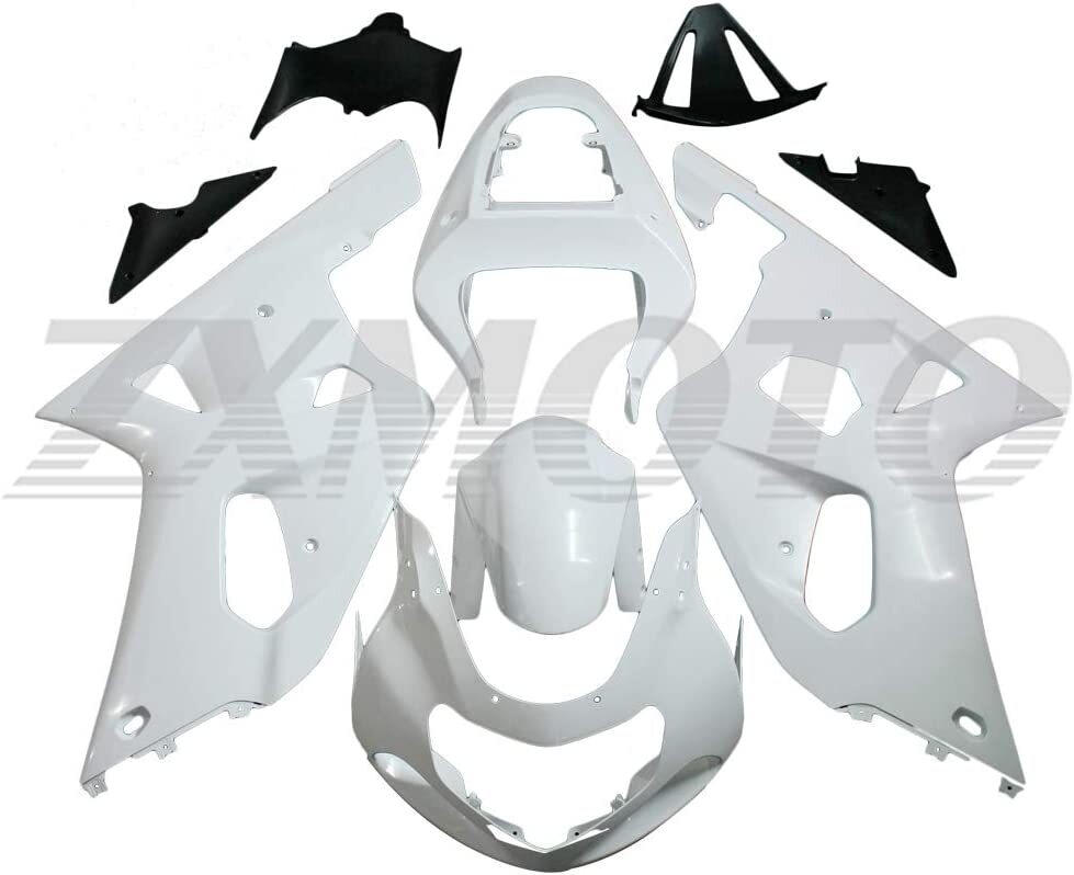 Unpainted Motorcycle Fairing Kit for 2001 2002 2003 Suzuki GSXR600 /GSXR750 K1