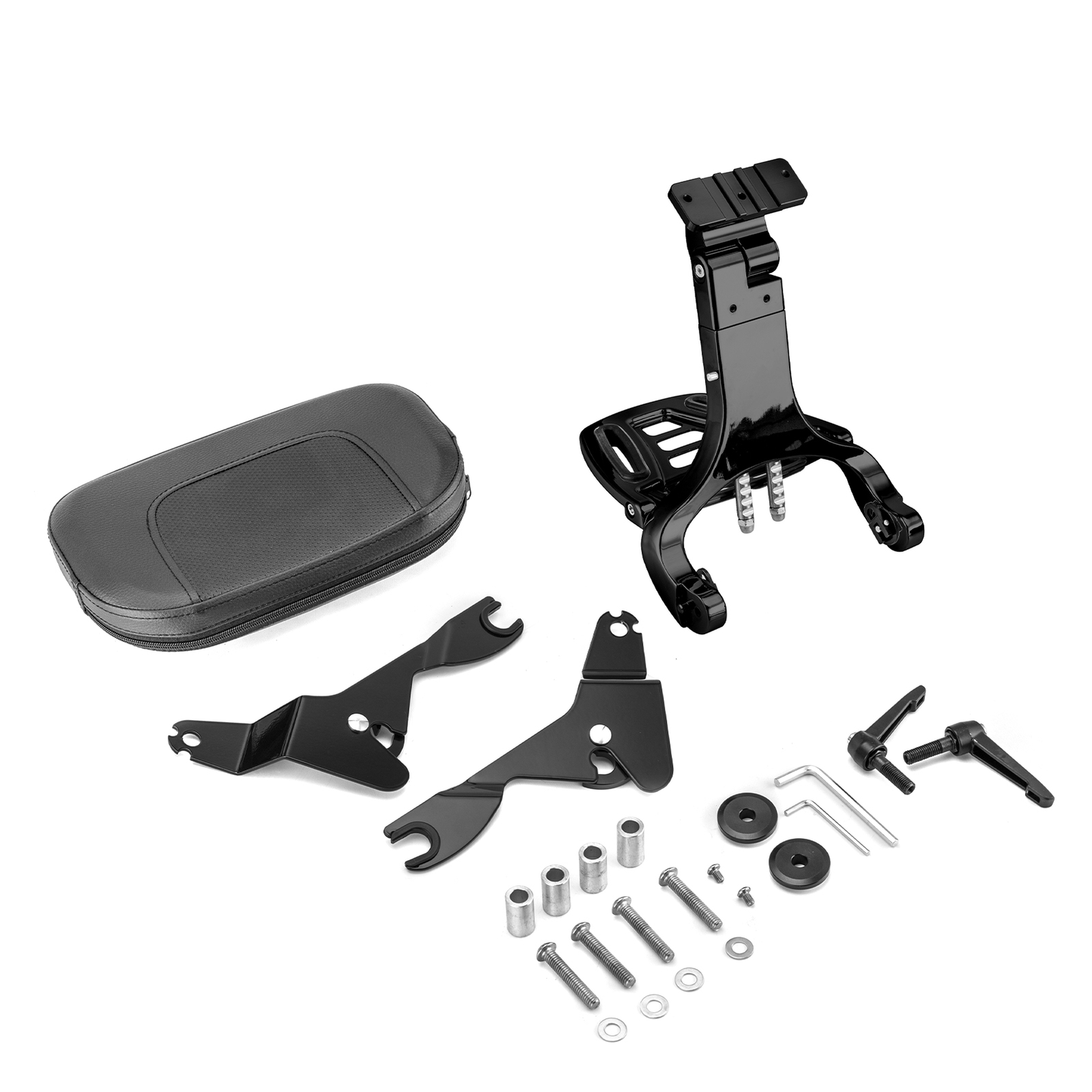 Quick Release Multi-Purpose Backrest Sissy Bar For Harley Electra Glide 09-24