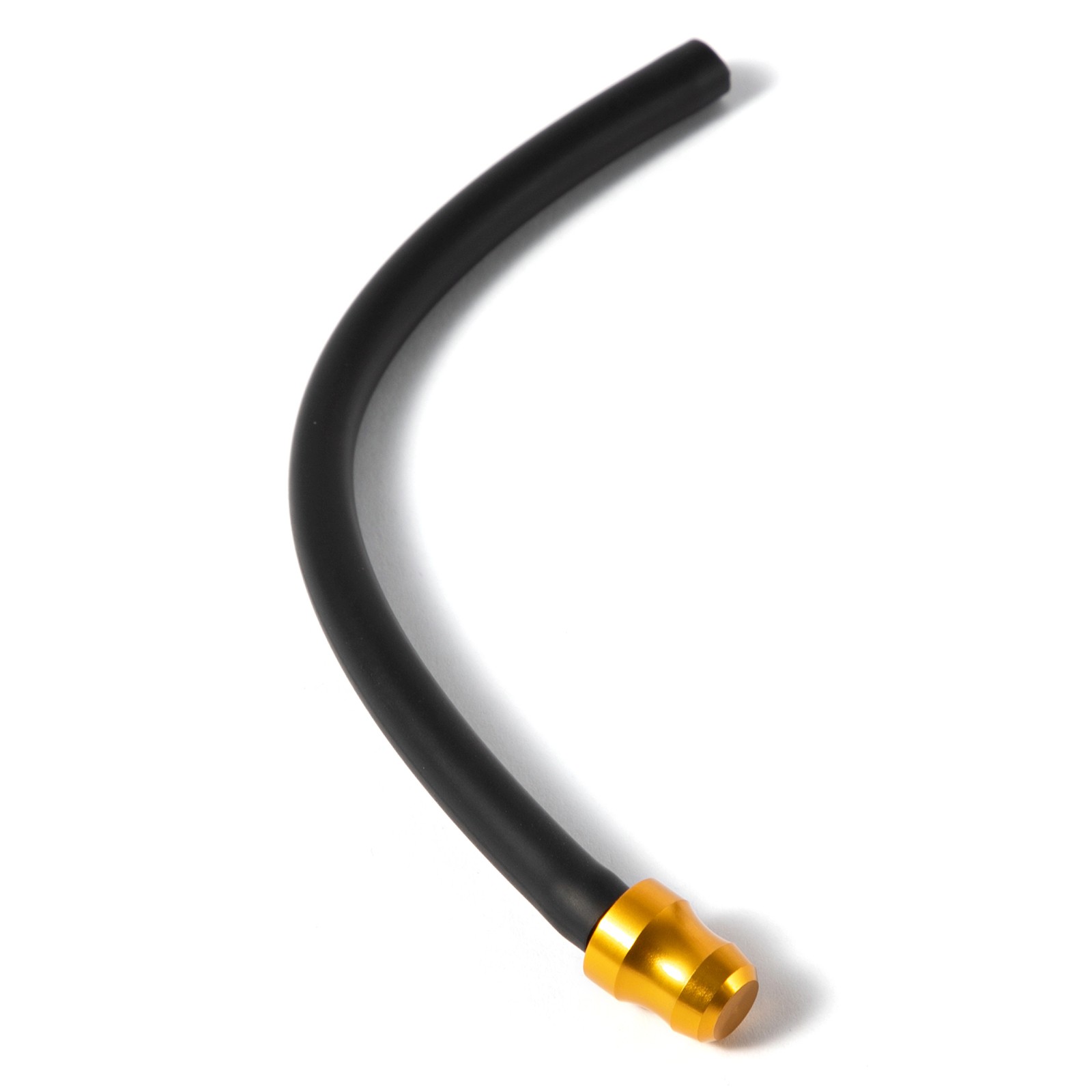 1X CNC Gold Gas Cap Vent Tank Fuel Air Breather Valve Hose Tube MX Dirt Bike ATV