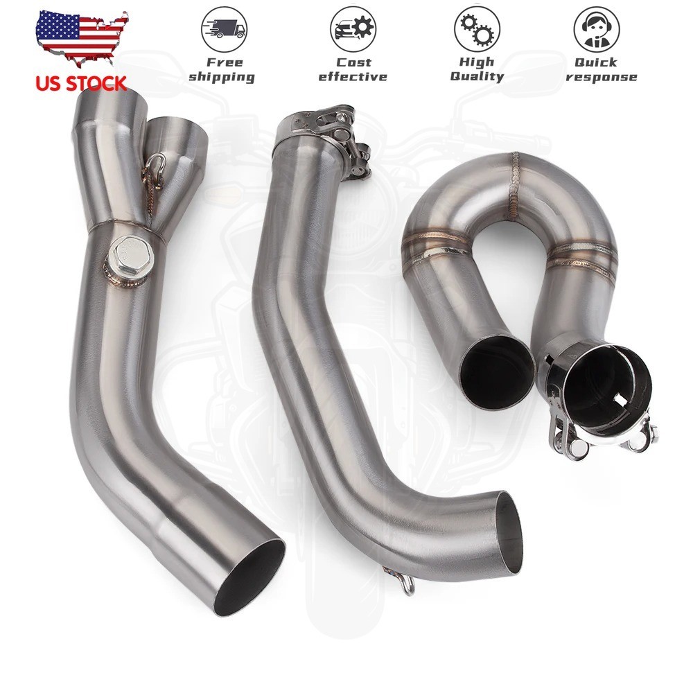 For Aprilia Shiver 750 / SL750 GT 2008-2017 Exhaust Middie Link Pipe Slip On