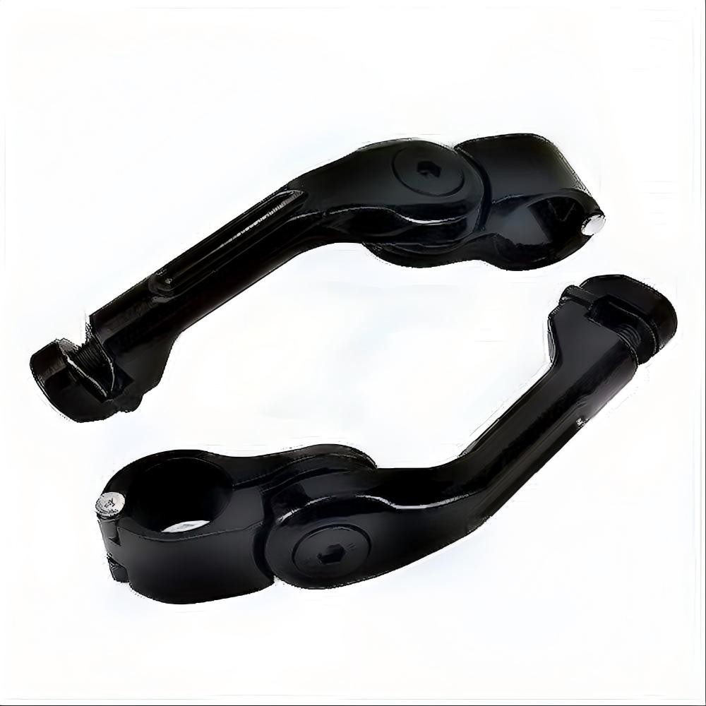 1 1/4″ 32mm Adjustable Highway Foot Pegs Peg Mount Kit For Harley Street Glide