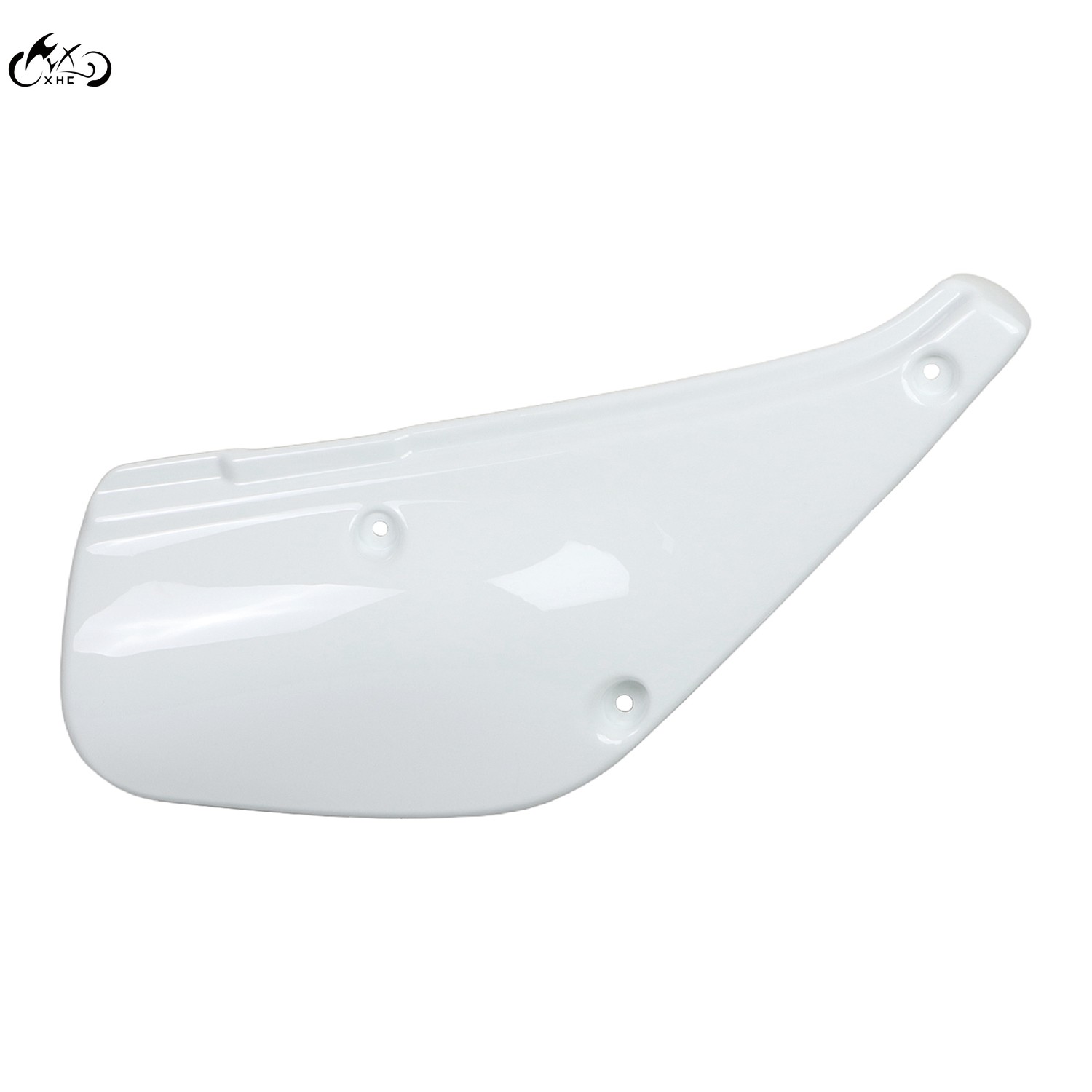 White Left & Right Side Panel Plates Covers Kit For Honda XR80R XR100R 1988-2000
