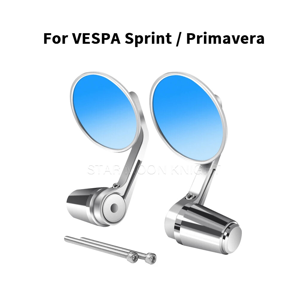 Rear View Mirrors Handlebar for VESPA Primavera Sprint 50 125 150 GTS GTV 300