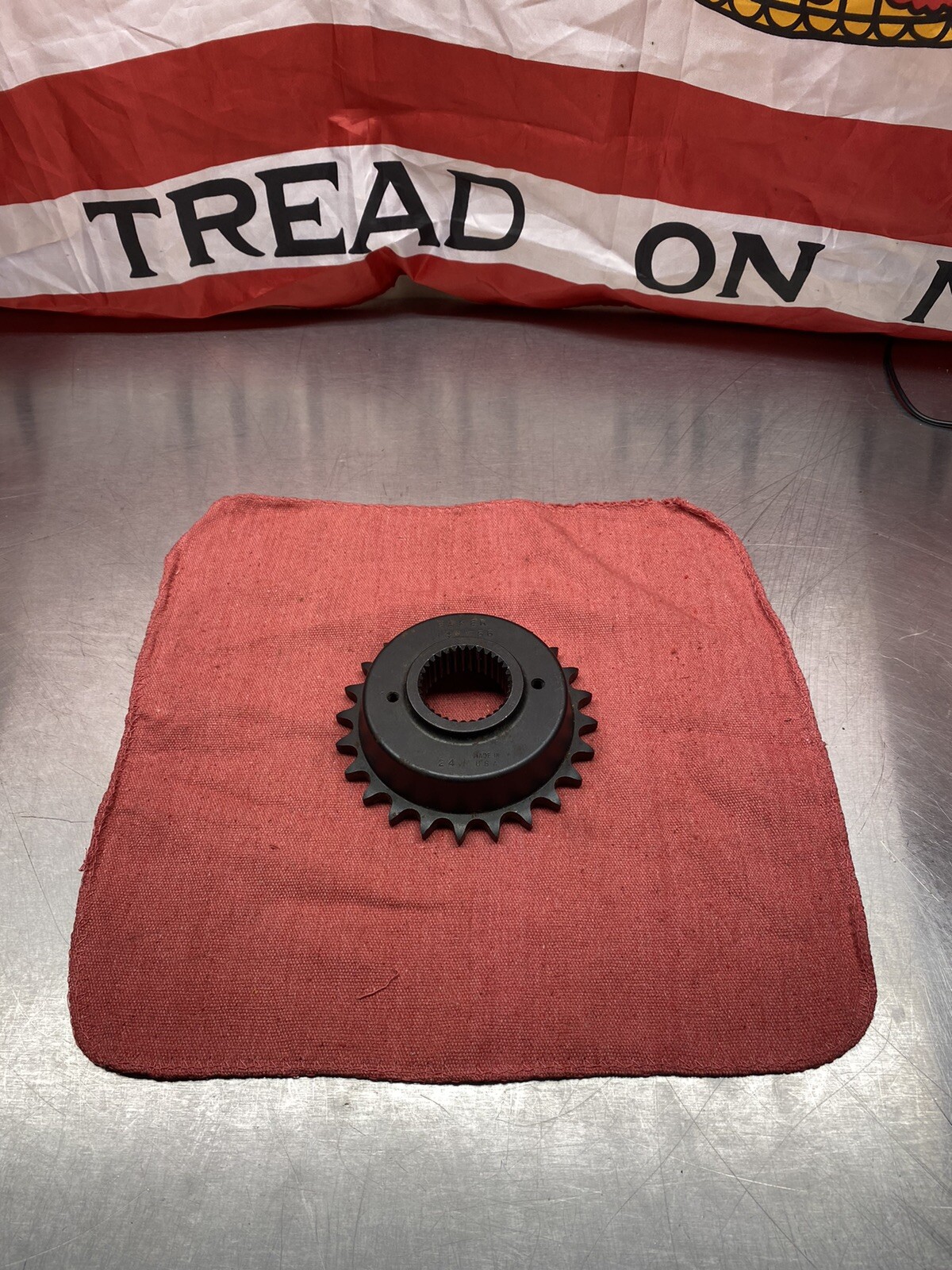 Used Baker Offset Front Sprocket Harley 24T 148-56 USA