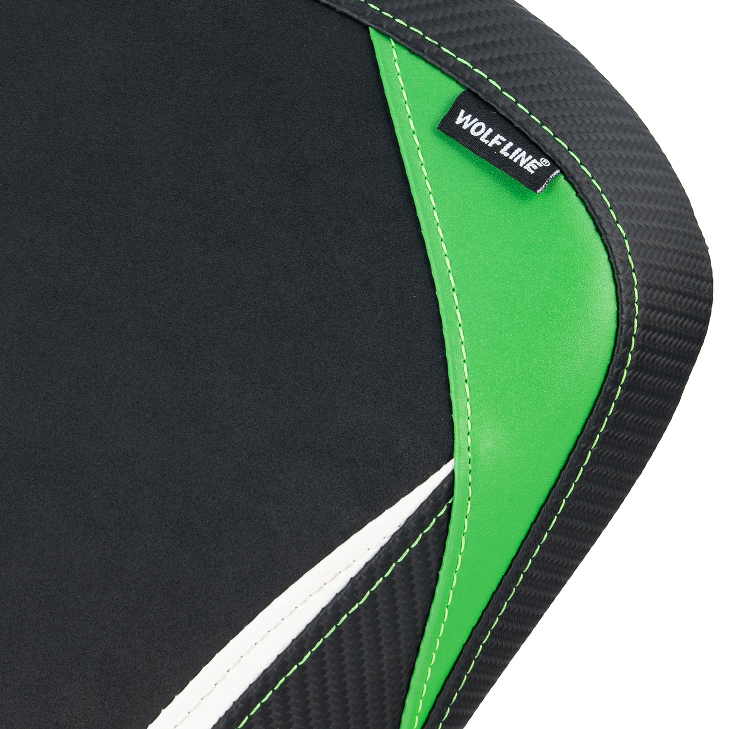 WOLFLINE Rider Seat Cushion for Kawasaki Ninja 650 & Z650 2017-2025 Comfort Ride